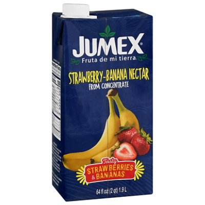 Jumex Nectar From Concentrate Strawberry-Banana Carton - 64 Fl. Oz. - Image 1