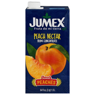Jumex Nectar From Concentrate Peach Carton - 64 Fl. Oz. - Image 3