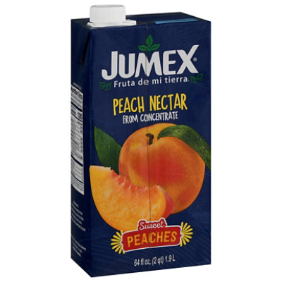 Jumex Nectar From Concentrate Peach Carton - 64 Fl. Oz. - Image 1