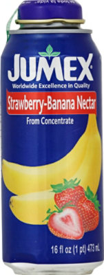 Jumex Nectar From Concentrate Strawberry-Banana Bottle - 16.9 Fl. Oz. - Image 2