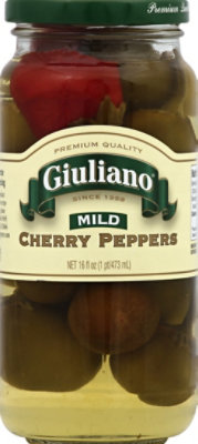 Giuliano Peppers Cherry Mild - 16 Fl. Oz. - Image 2