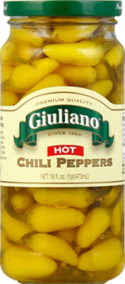 Giuliano Peppers Chili Hot - 16 Fl. Oz. - Image 2