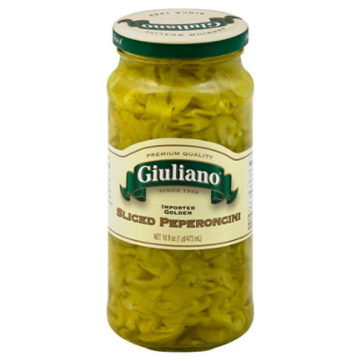 Giuliano Peperoncini Sliced - 16 Fl. Oz.