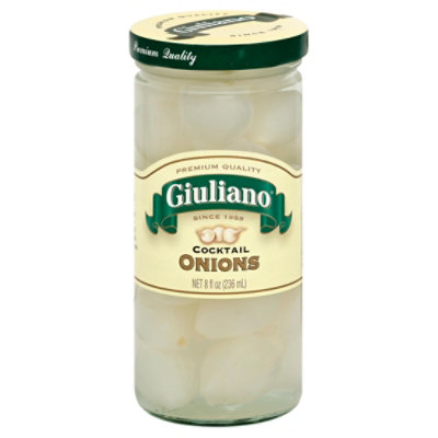 Giuliano Onions Cocktail - 8 Fl. Oz. - Image 1