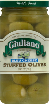 Giuliano Olives Stuffed Bleu Cheese - 7 Oz - Image 2