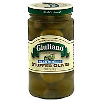 Giuliano Olives Stuffed Bleu Cheese - 7 Oz - Image 1