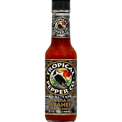Tropical Pepper Co. Sauce Hot Pepper Xxxxtra Hot Habanero - 5 Fl. Oz. - Image 2