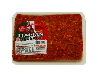 Falls Brand Hot Italian Sausage Tp - 1.5 Lb - Image 1