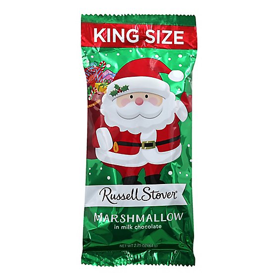 Russell Stover Mm Santa - 2.25Oz