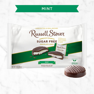 Russell Stover Mint Patty Bag Sugar Free - 10 Oz - Image 2