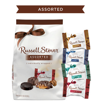 Russell Stover Assorted Milk & Dark Chocolates Bag - 18.4 Oz - Image 1