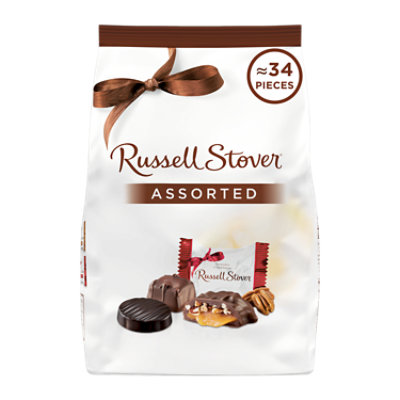 Russell Stover Assorted Milk & Dark Chocolates Bag - 18.4 Oz - Image 1