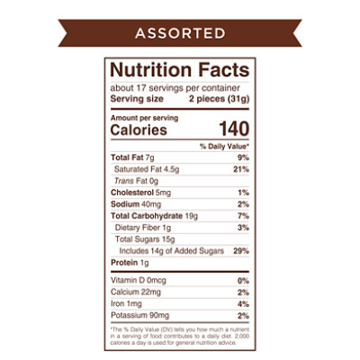 Russell Stover Assorted Milk & Dark Chocolates Bag - 18.4 Oz - Image 3