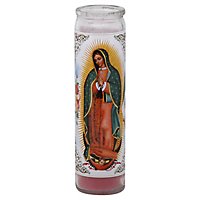 Bright Glow Candle Nuestra Sra. de Guadalupe Scented - Each - Image 1
