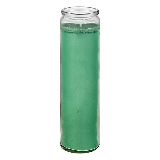 Bright Glow Candle Green Wax - Each