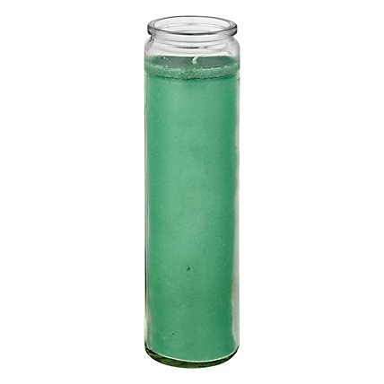 Bright Glow Candle Green Wax - Each - Image 1