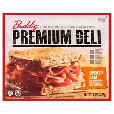 Premium Deli Smoked Ham Lunch Meat, 2 lbs - Foods Co.