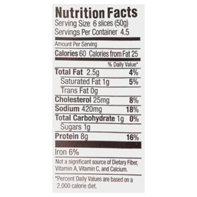 Buddig Premium Ham Smoked Lean Meat - 8 Oz - Image 4