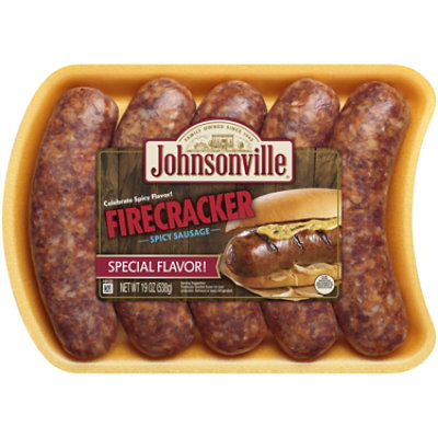 Johnsonville Brats Firecracker Spicy Sausage 5 Links - 19 Oz - Image 1