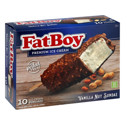 FatBoy Vanilla Nut Sundae - 10-4 Oz