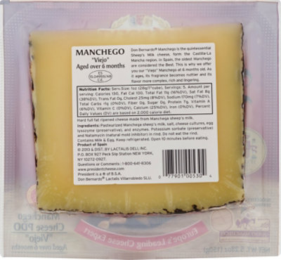 President Manchego Cheese - 5.28 Oz - Image 2