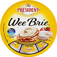 President Brie Cheese Wheel - 9 Oz - Image 2