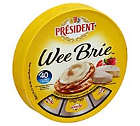 President Brie Cheese Wheel - 9 Oz