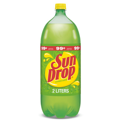 Sun Drop Citrus Soda Bottle 2 Liter Safeway