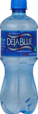 Deja Blue Drinking Purified Water Bottle - 20 Fl. Oz. - Image 1