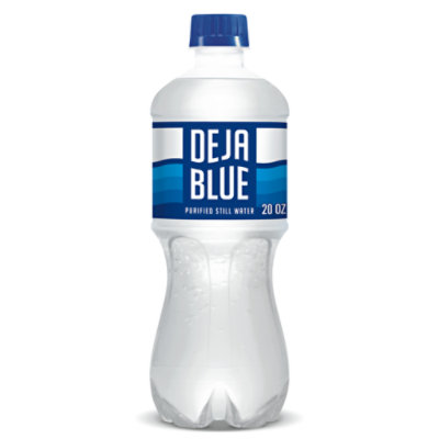 Deja Blue Drinking Purified Water Bottle - 20 Fl. Oz.