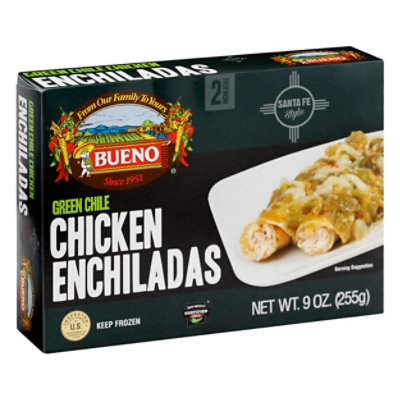 Real Good Gluten Free Frozen Grande Chicken Enchiladas - 9oz