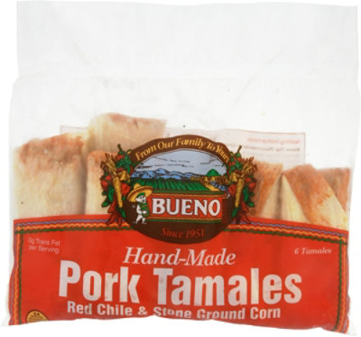 Bueno Pork Tamales Food 6pk - 18 Oz - Image 2