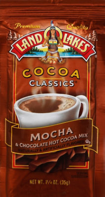 Land O Lakes Cocoa Classics Cocoa Mix Hot Mocha & Chocolate - 1.25 Oz - Image 2