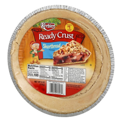 Keebler Ready Crust Pie Crusts Shortbread 9 Inch - 6 Oz - Image 3