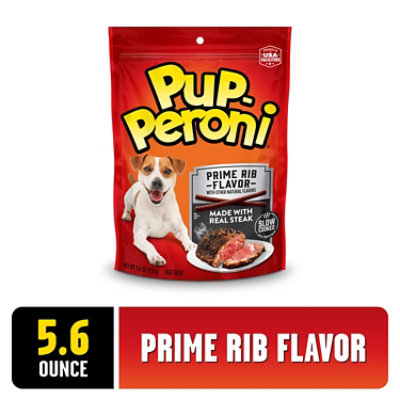 Pup-Peroni Dog Snacks Prime Rib Flavor Pouch - 5.6 Oz - Image 2