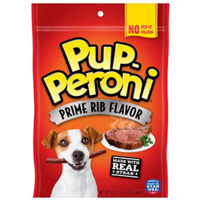 Pup-Peroni Dog Snacks Prime Rib Flavor Pouch - 5.6 Oz - Image 2