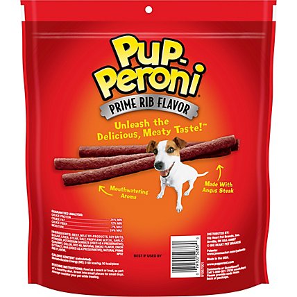 Pup-Peroni Dog Snacks Prime Rib Flavor Pouch - 25 Oz - Image 5