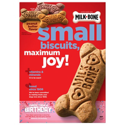 Milk-Bone Flavor Snacks Dog Snacks For All Sizes Small Peanut Butter Variety Pack - 24 Oz - Image 4