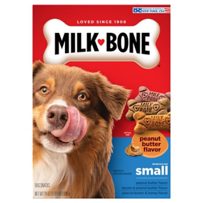 Milk-Bone Flavor Snacks Dog Snacks For All Sizes Small Peanut Butter Variety Pack - 24 Oz - Image 2