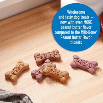 Milk-Bone Flavor Snacks Dog Snacks For All Sizes Small Peanut Butter Variety Pack - 24 Oz - Image 3