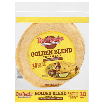 Don Pancho Tortillas Golden Blend 10 Count - 15 Oz - Image 2