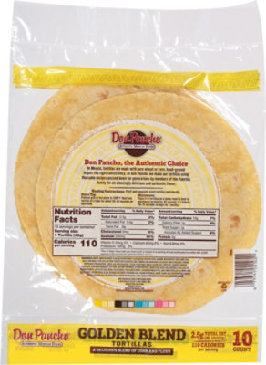 Don Pancho Tortillas Golden Blend 10 Count - 15 Oz - Image 5