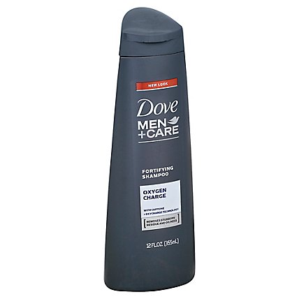 Dove Men+Care Shampoo Fortifying Oxygen Charge - 12 Fl. Oz. - Image 1