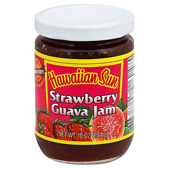 Hawaiian Sun Jam Strawberry Guava - 10 Oz