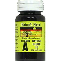 Vitamin A 8000 Units 100 Ct - 100 Count