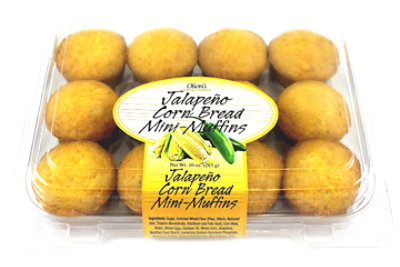 Olsons Baking Company Jalapeno Corn Bread Mini Muffin - 10 Oz. - Image 1