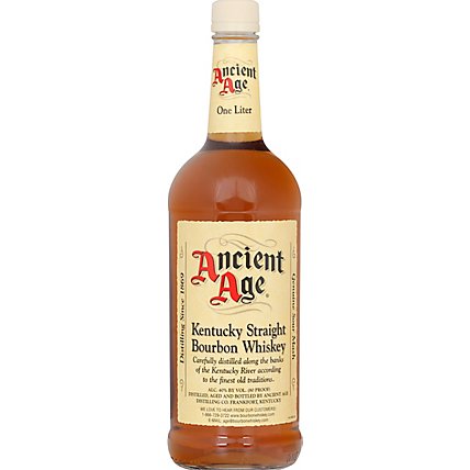 Ancient Age Bourbon - Liter - Image 2