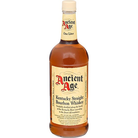 Ancient Age Bourbon - Liter