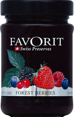 Favorit Preserves Swiss Forest Berries - 12.3 Oz - Image 2