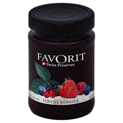 Favorit Preserves Swiss Forest Berries - 12.3 Oz - Image 1